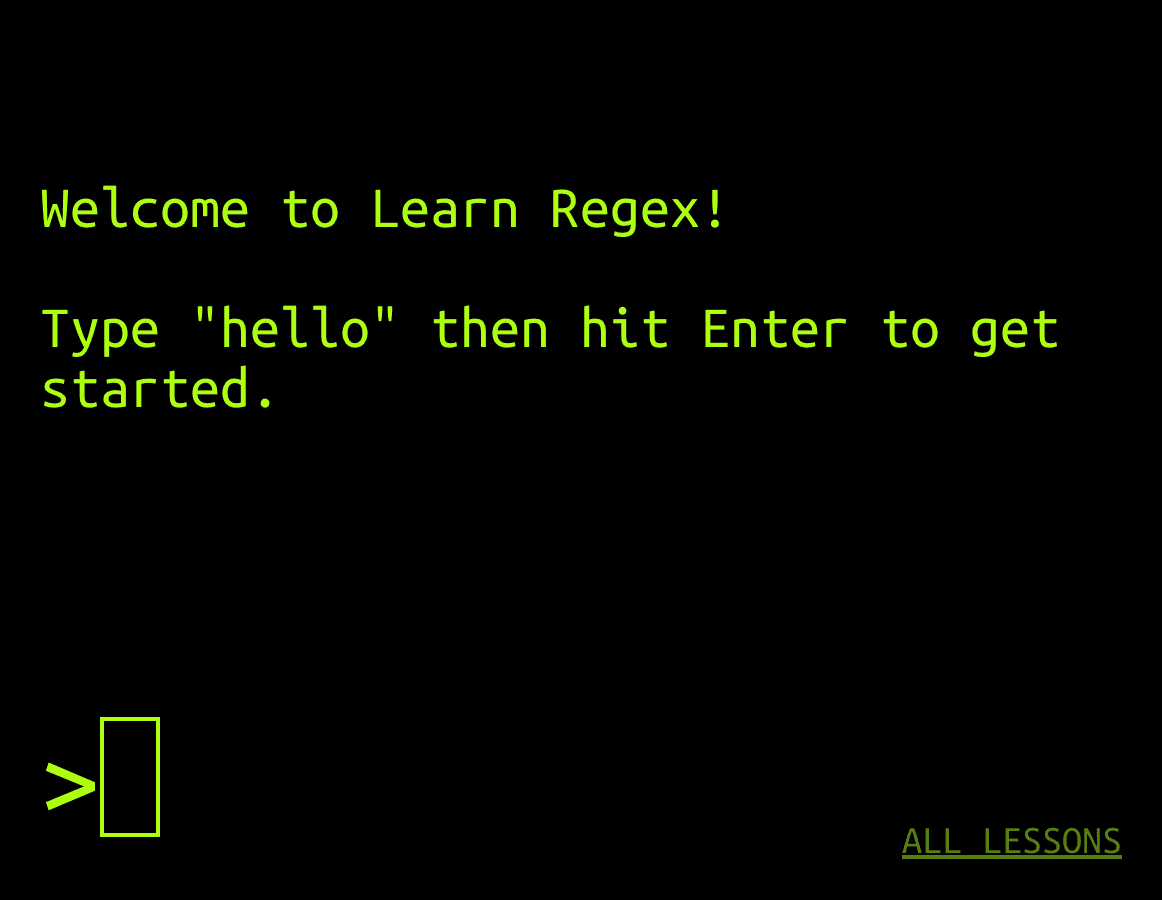 Learn Regex